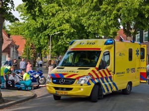Motorrijder gewond na aanrijding Christiaan de Vrieslaan Middelharnis