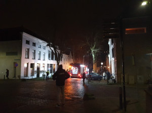 Schoorsteenbrand Voorstraat Sommelsdijk
