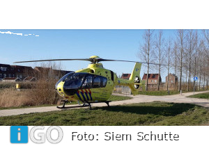 Traumahelikopter opgeroepen naar Anna Bijnspad Middelharnis