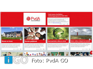 PvdA GO introduceert interactief verkiezingsprogramma