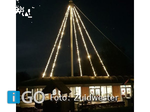 19 meter hoge Kerstboom Hernesseroord Middelharnis