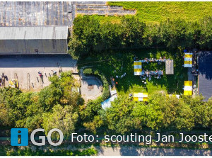Jaarlijkse scoutsfair bij Jan Joosten in Ouddorp