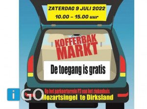 9 Juli zesde Kofferbakmarkt in Dirksland