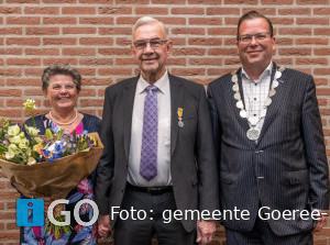 Koninklijke onderscheiding voor de heer Cees Grinwis Ouddorp