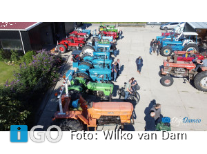 [video] Geslaagd 'Rondje Karre' met 80 tractoren Goeree-Overflakkee