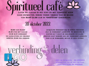 Spiritueel Café in Oostdam te Goedereede
