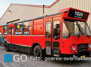 Bus Youth for Christ Goeree-Overflakkee start 30 nov. in Oude-Tonge