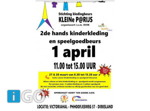 2e hands kinderkleding- en speelgoedbeurs in Dirksland