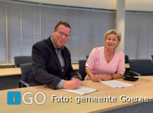 Gemeente Goeree-Overflakkee en zorgaanbieders ondertekenen nieuwe zorgovereenkomsten
