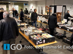 Drie zaterdagen boekenmarkt Exoduskerk Sommelsdijk