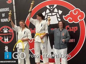 Boaz Sandifort en Katja Taale van ITACHI Dojo schitteren op groot internationaal toernooi