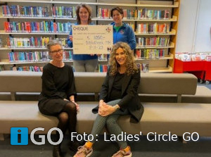 Opbrengst bingo Ladies'Circle Goeree-Overflakkee naar bieb Middelharnis