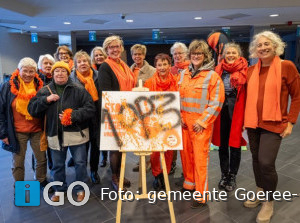 Aftrap Orange the World in gemeentehuis Goeree-Overflakkee