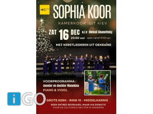 Optreden Sophia koor Kiëv in Grote kerk, Ring Middelharnis