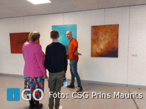 Kunstexpositie ‘Light’ bij de CSG Prins Maurits Middelharnis