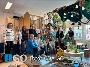 CDA bezoekt verenigingen en basisschool in Den Bommel