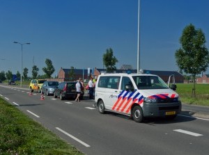 (video) Ongeval met twee auto's kruising Zuidelijke Randweg Doetichemsestraat Middelharnis