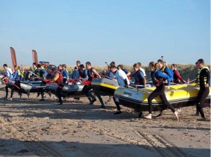 update- Nederlandse Rafting wedstrijden Brouwersdam