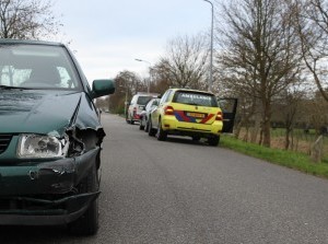Ongeval tussen twee Auto's Westdijk Nieuwe-Tonge
