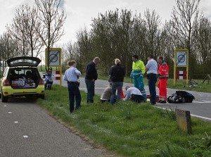 Jongetje op fiets aangereden op Geldersedijk Dirksland