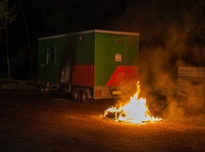 Zoveelste dixi afgebrand Koningin Julianaweg Middelharnis