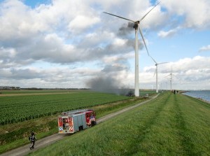 Twee doden na brand in windturbine 