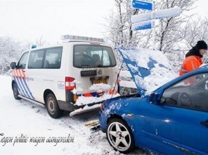 Diverse ongevallen door gladheid en sneeuw