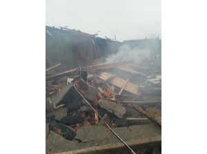 Opnieuw brand Spuikolk Dirksland bij opruimen asbest