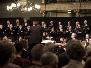 Luscinia voert Hohe Messe van Bach uit in karakteristieke Adriaanskerk