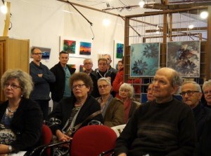 [video] Opening expositie Dicht op Kunst bij KunstPlus Oude-Tonge