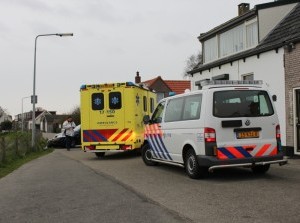 Aanrijding tussen kerende auto en scooter Zuiddijk Oude-Tonge